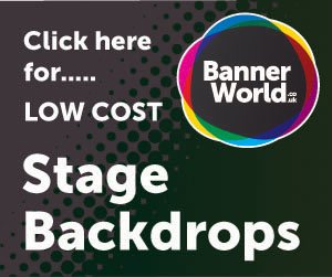 300 x 250 stage backdrops