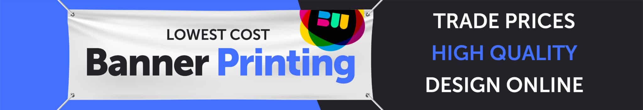 Banner Printing - Trade Prices, High Quality, Design Online